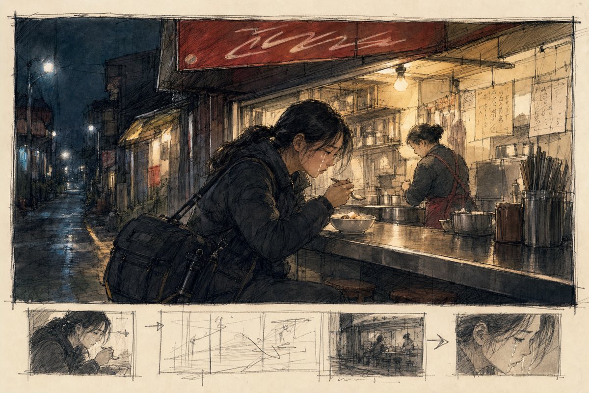 第 14 個畫面的分鏡插圖